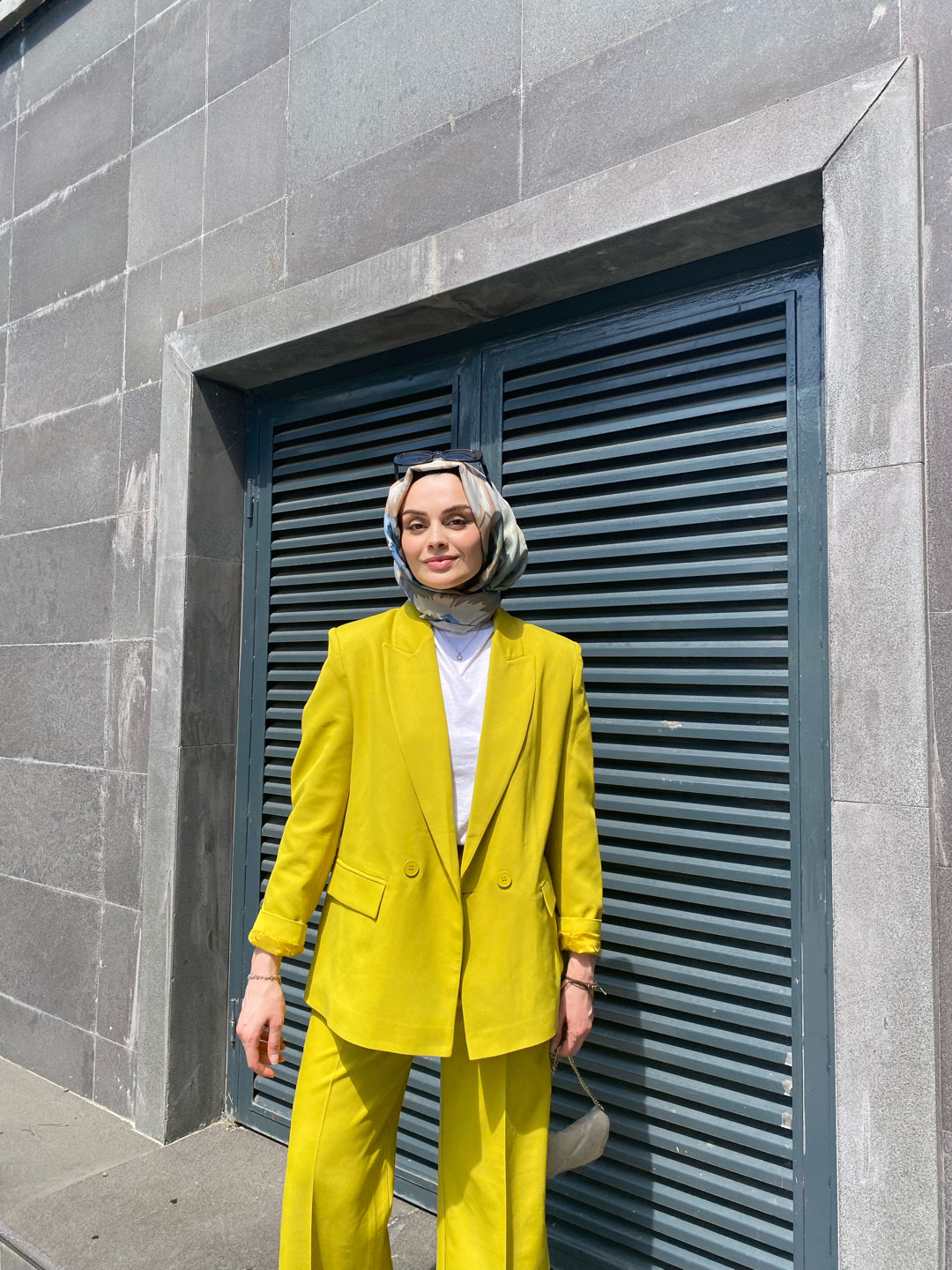 Yağ Yeşili - Blazer Takım