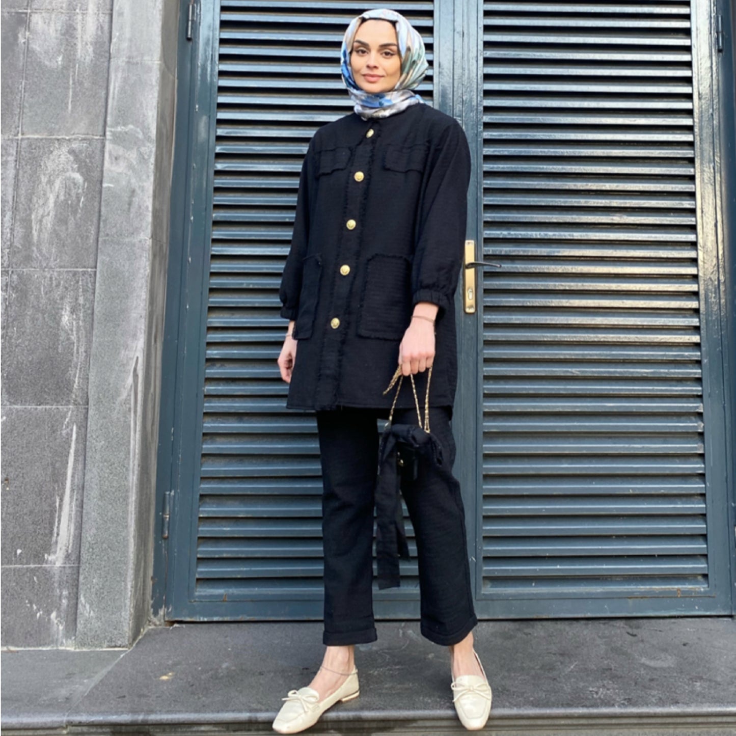 Tüvit Takım - Siyah