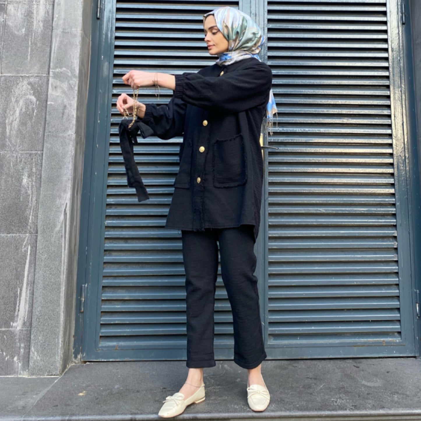 Tüvit Takım - Siyah