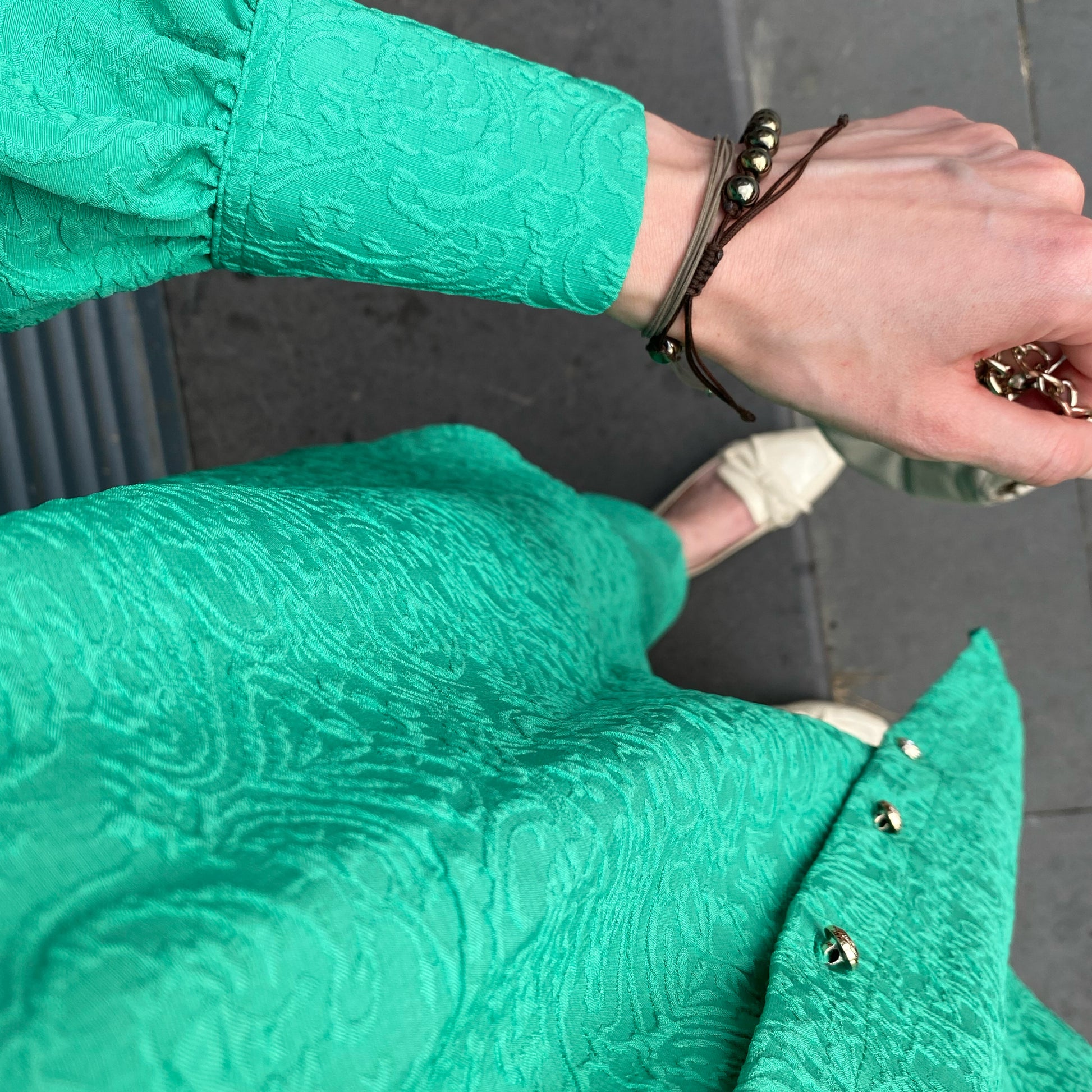 Kabartma Desenli Takım - Benetton