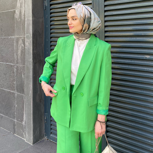 Yeşil - Blazer Takım