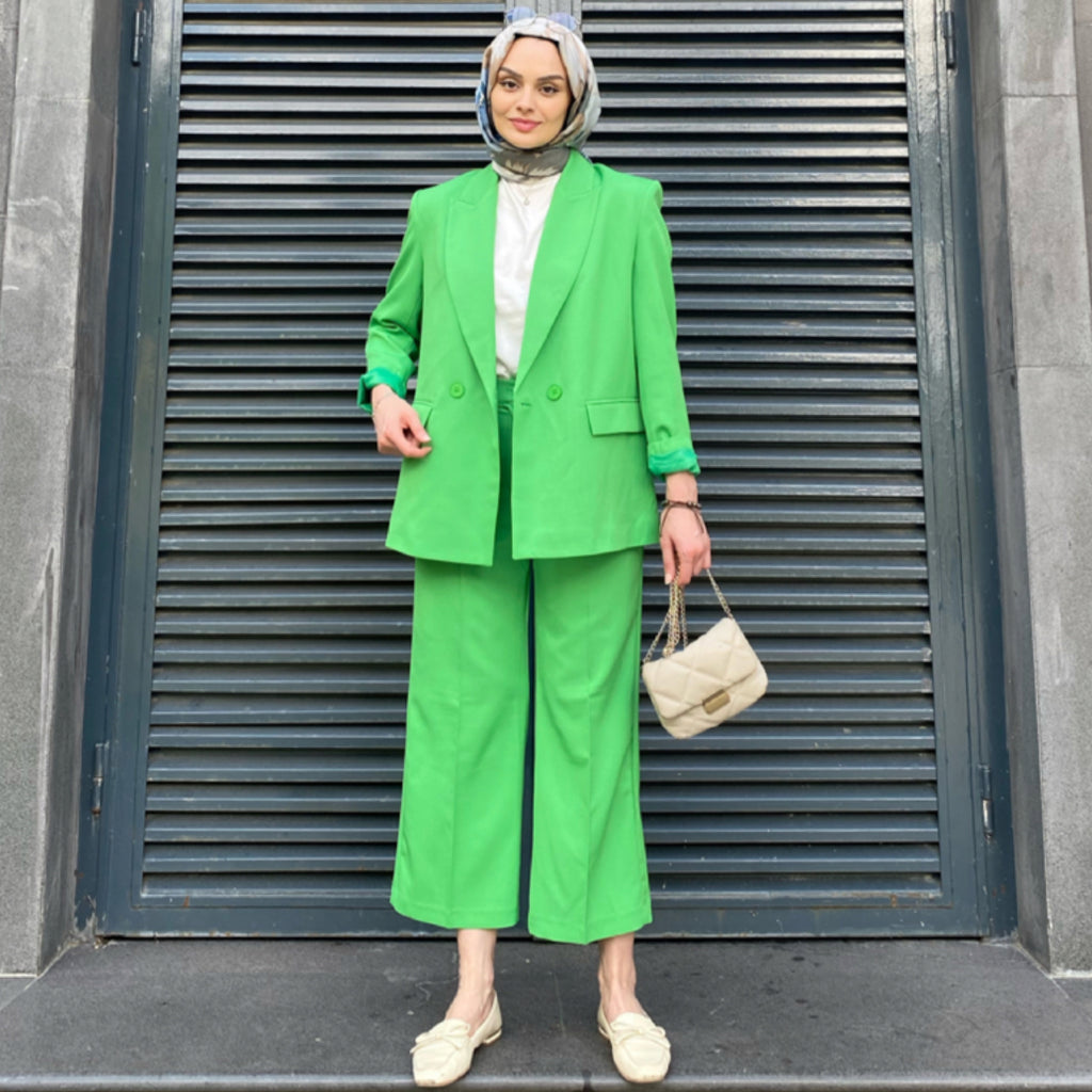 Yeşil - Blazer Takım
