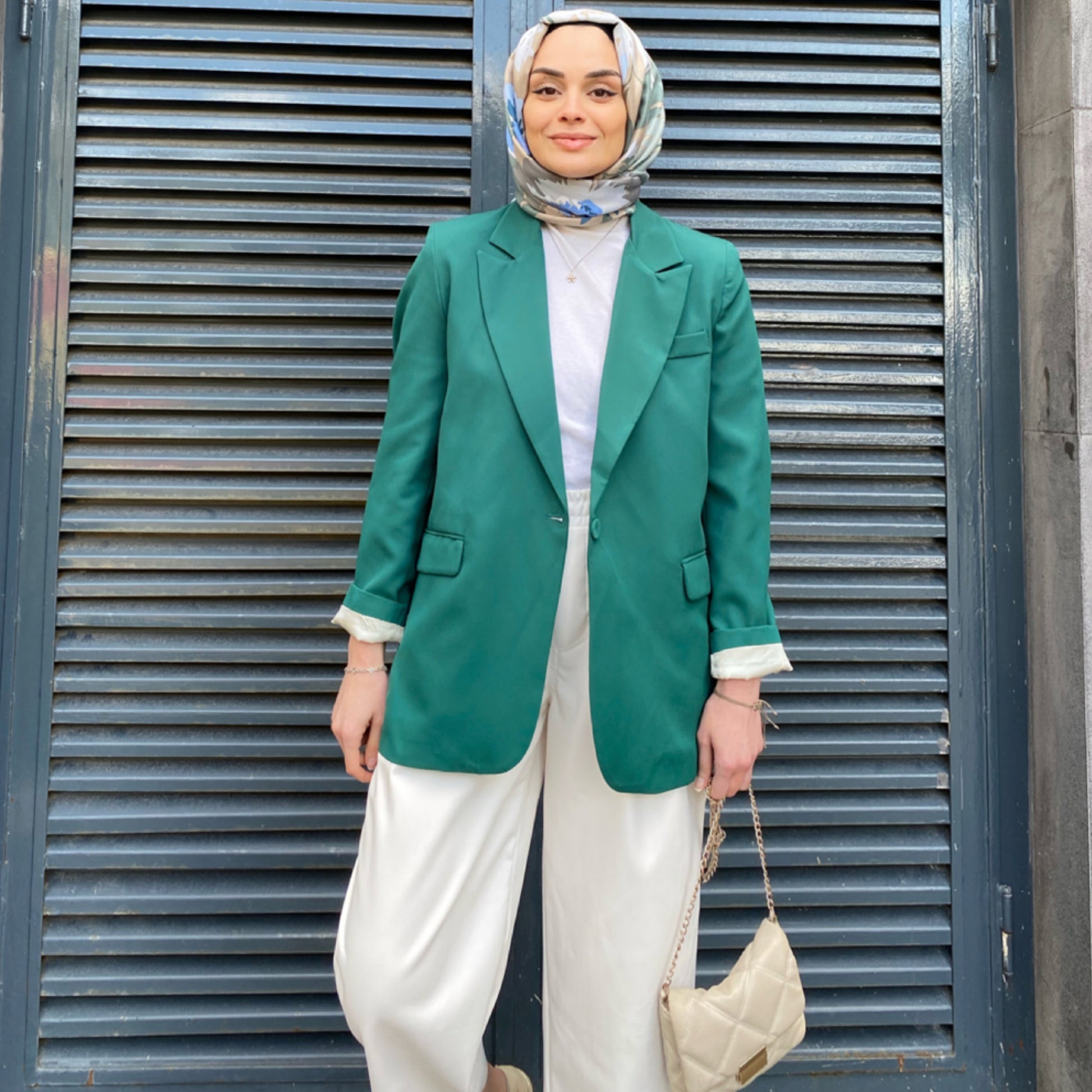 Blazer Ceket - Yeşil