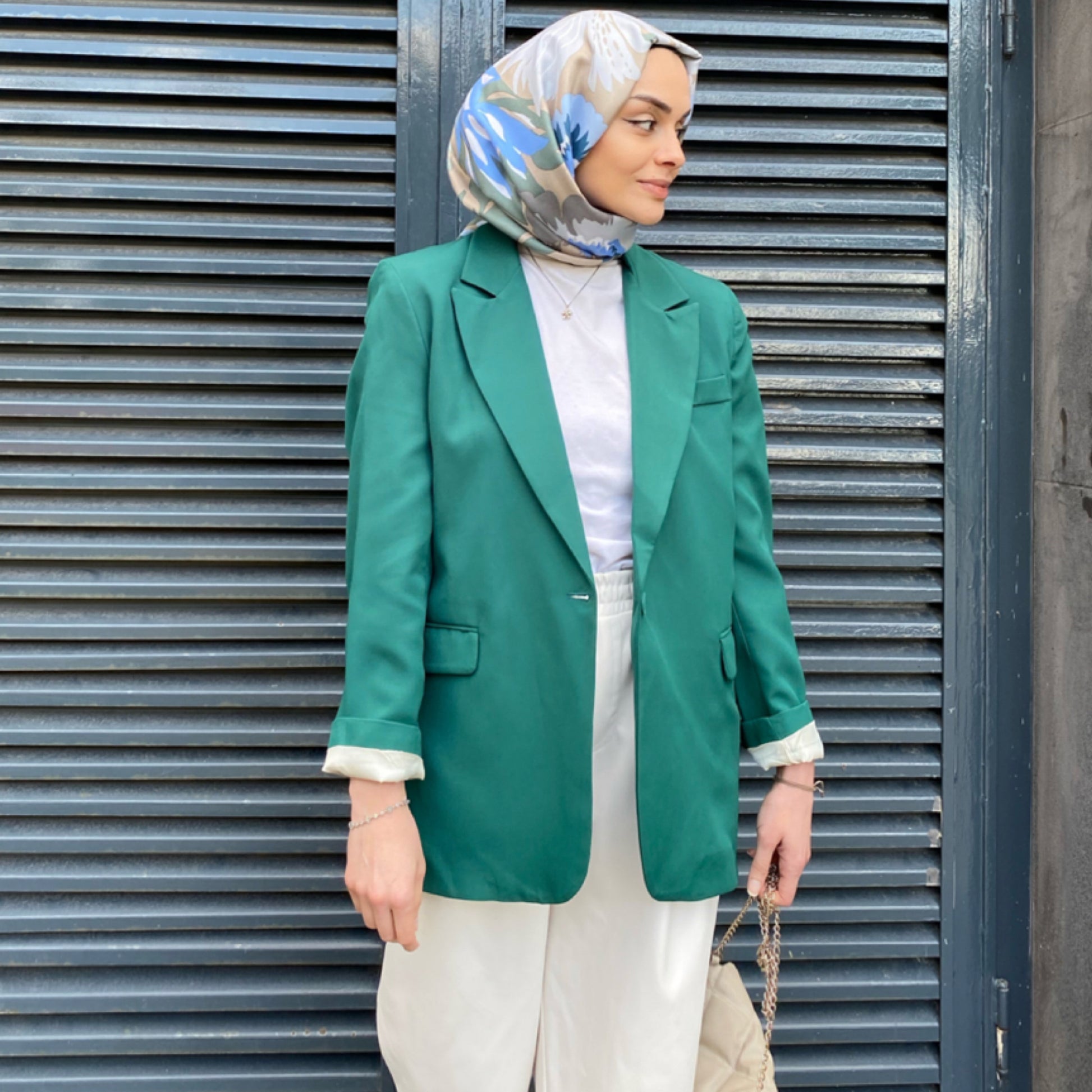 Blazer Ceket - Yeşil