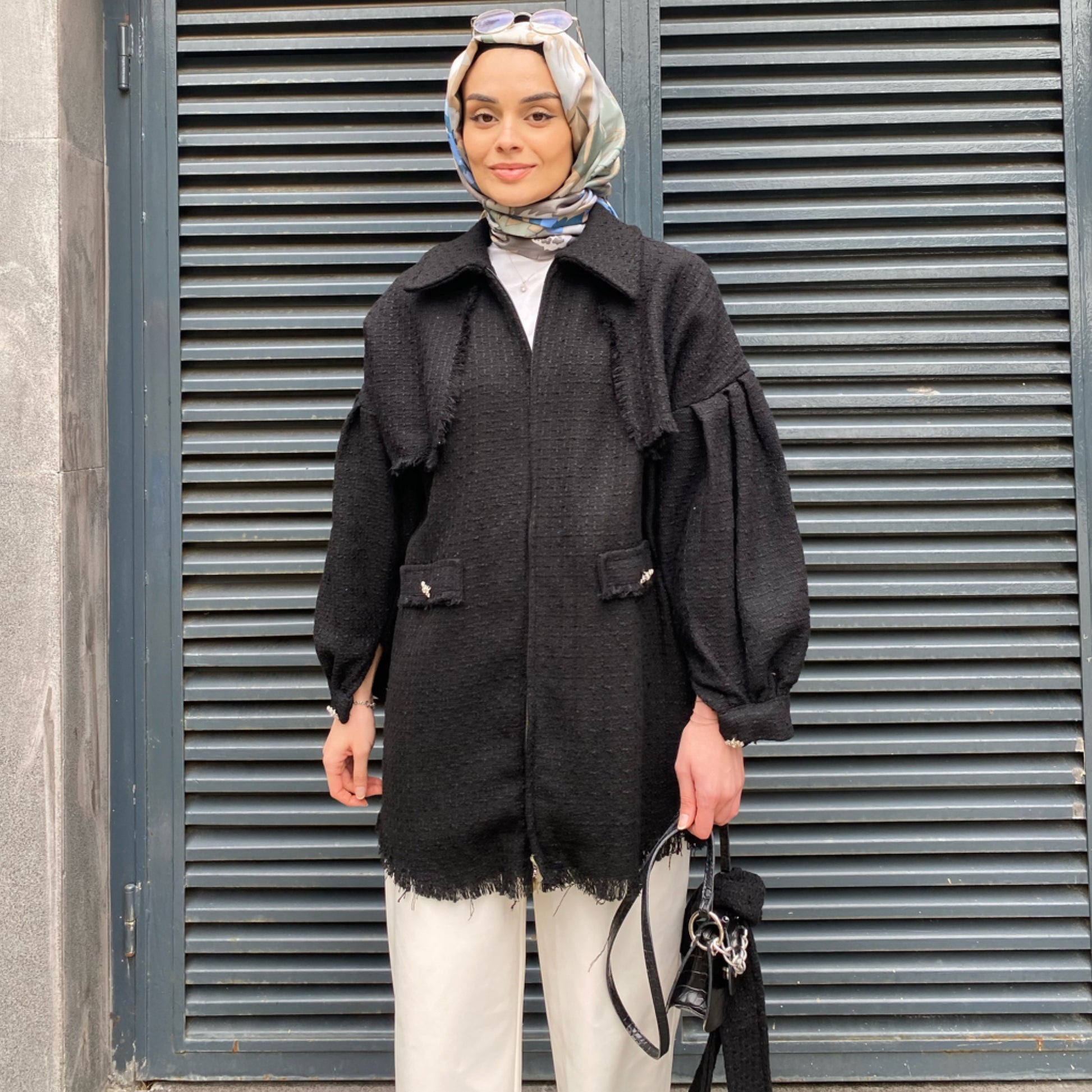 Tüvit Ceket - Siyah