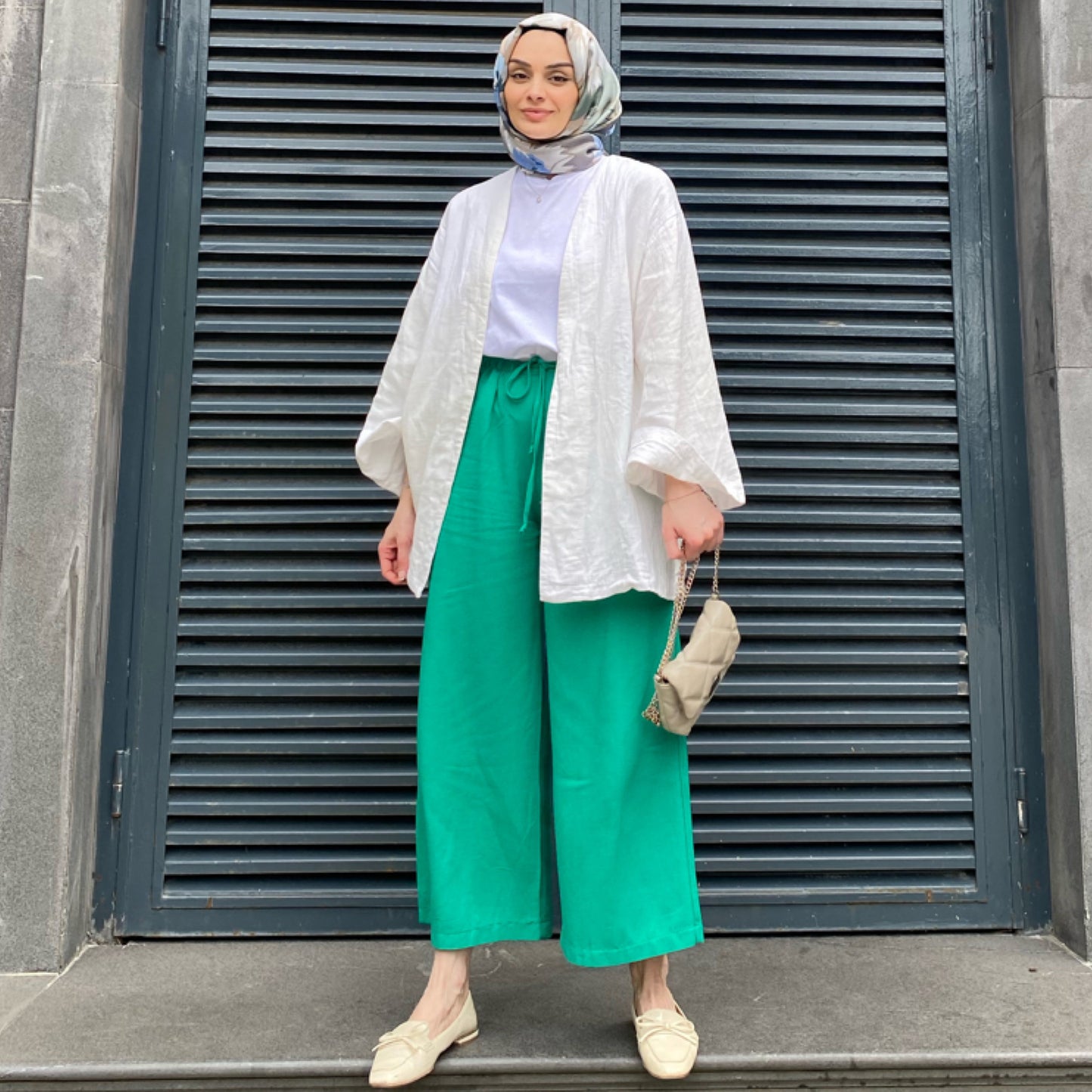 Benetton Keten Pantolon