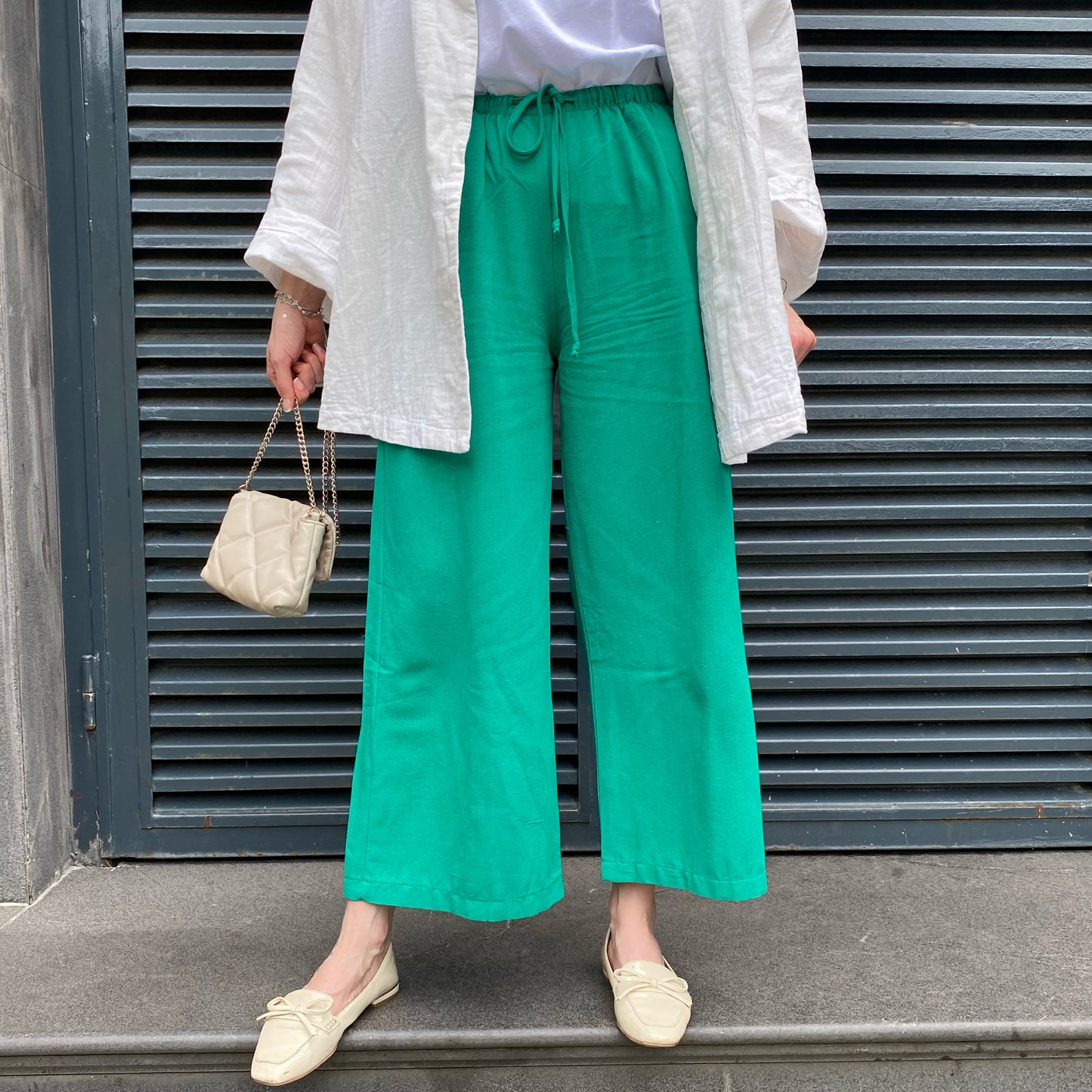 Benetton Keten Pantolon