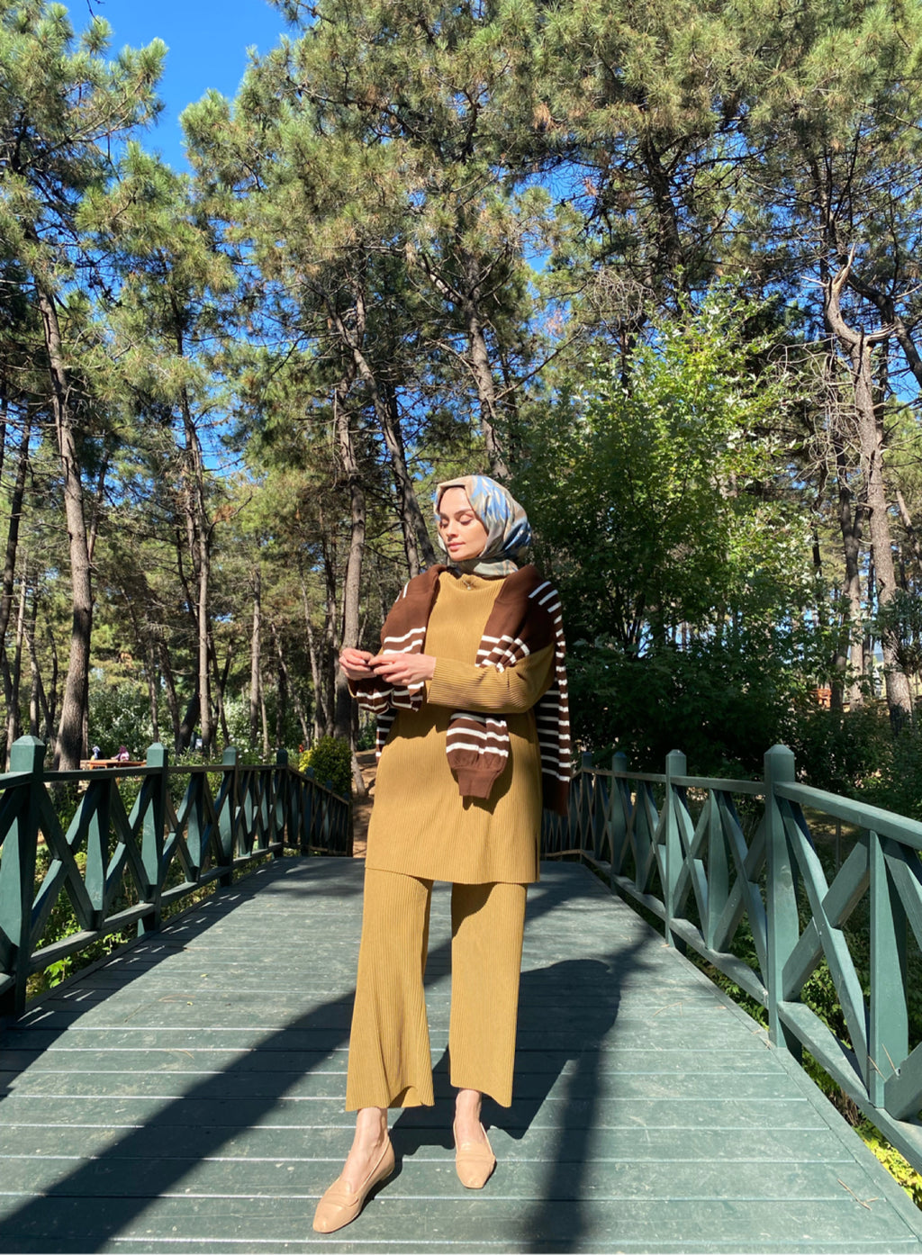 Triko Takım - Yağ Yeşili