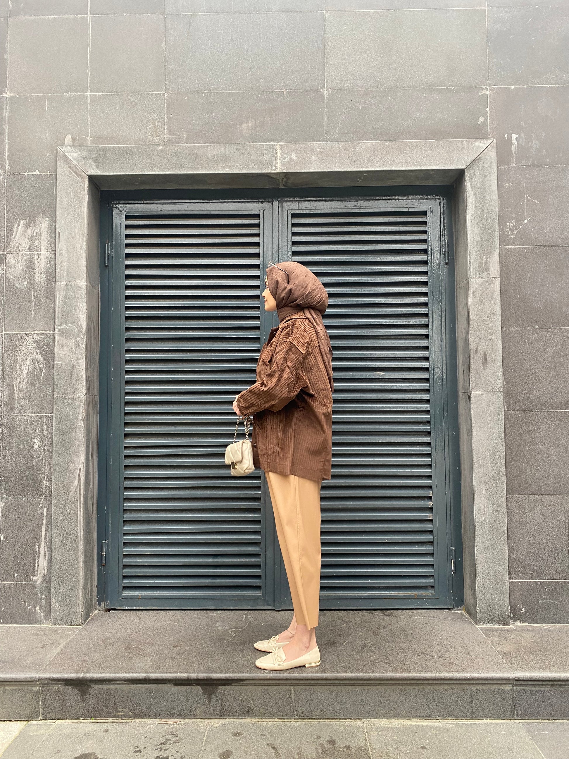 Kadife Ceket - Kahve