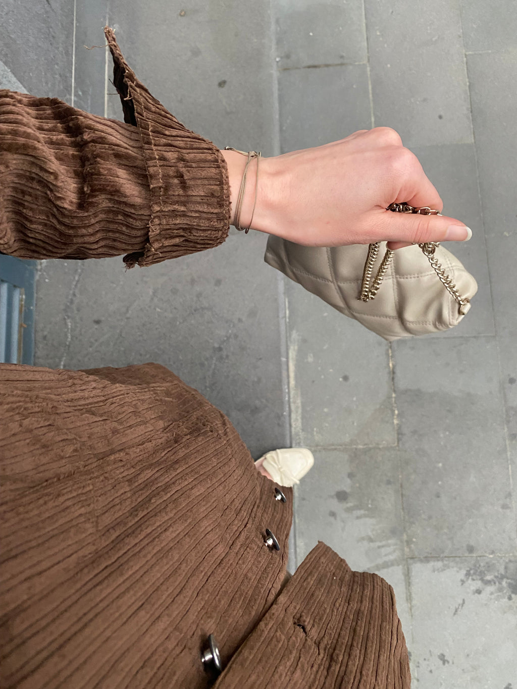 Kadife Ceket - Kahve