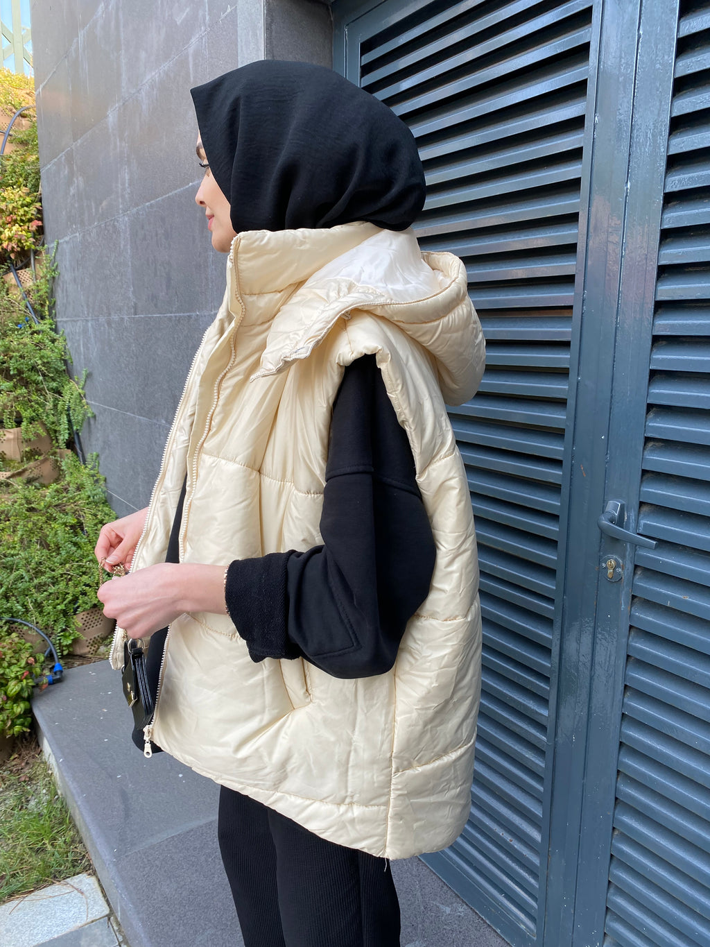 Premium Kapüşonlu Şişme Yelek