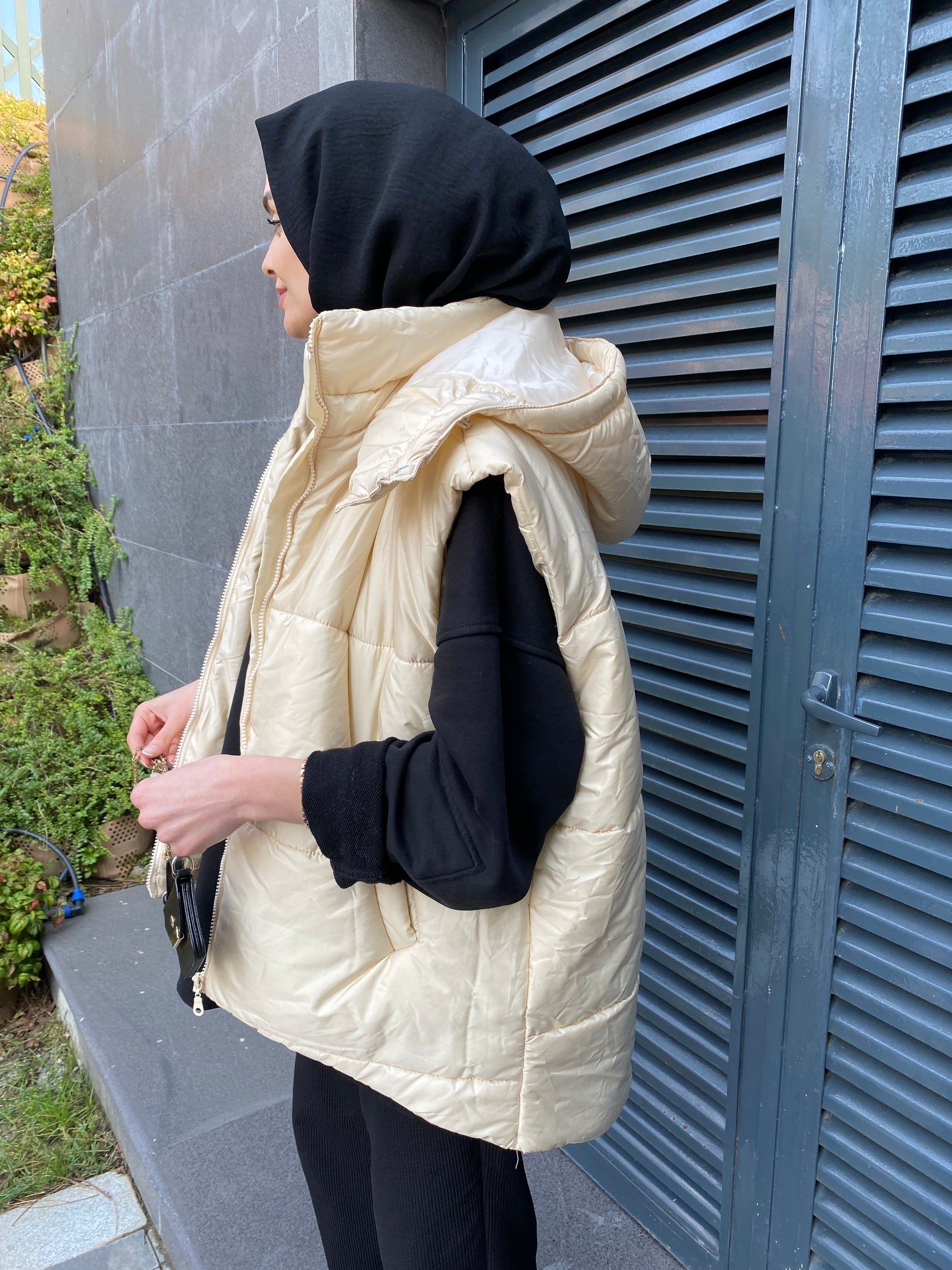 Premium Kapüşonlu Şişme Yelek