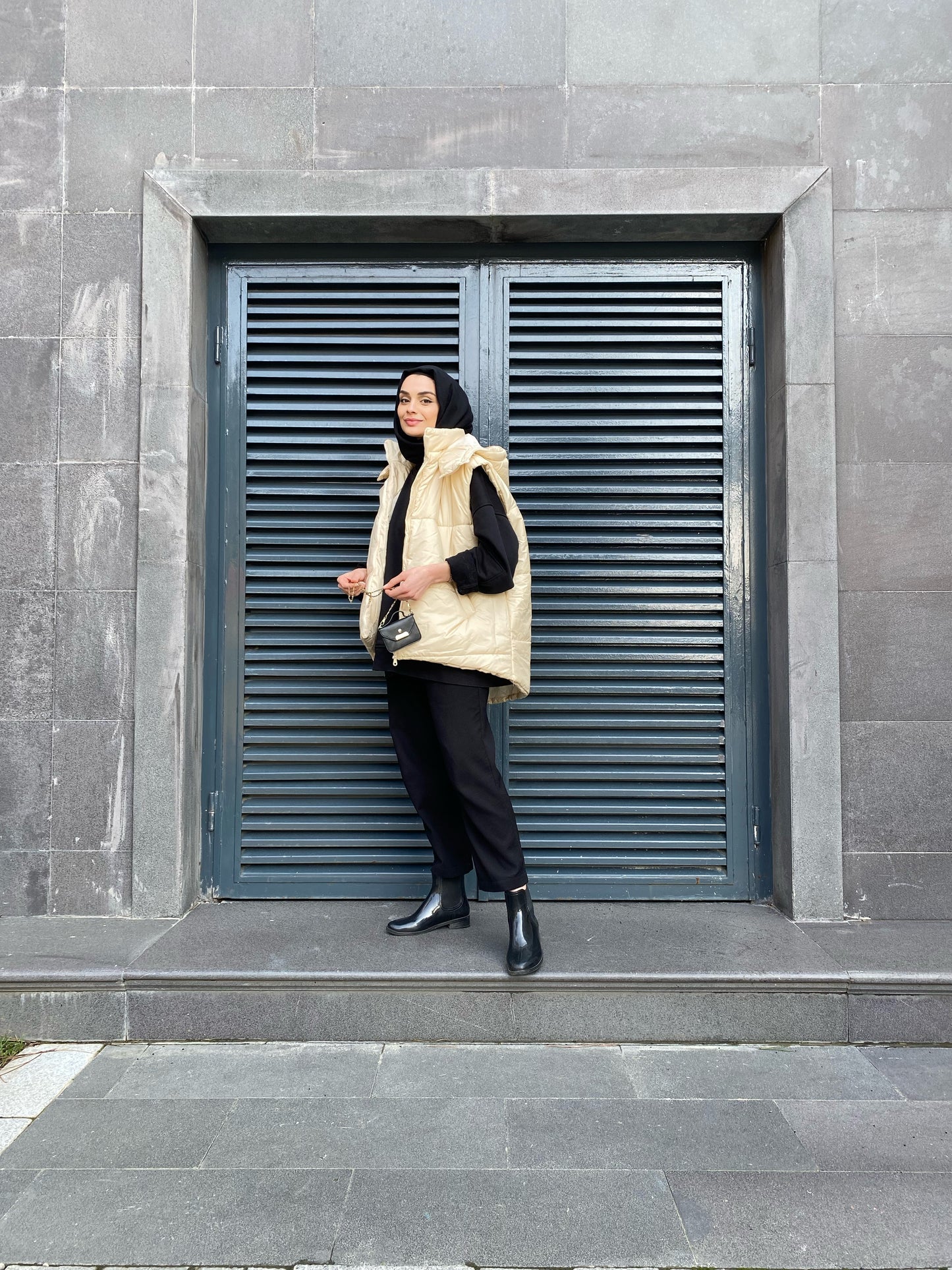 Premium Kapüşonlu Şişme Yelek