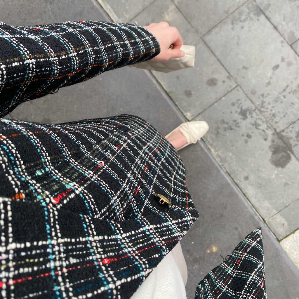 Tek Düğme Detaylı Ceket