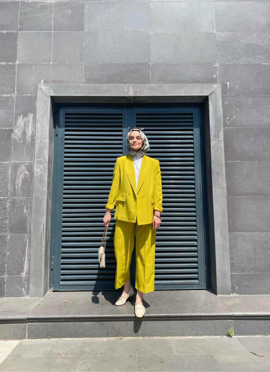 Yağ Yeşili - Blazer Takım