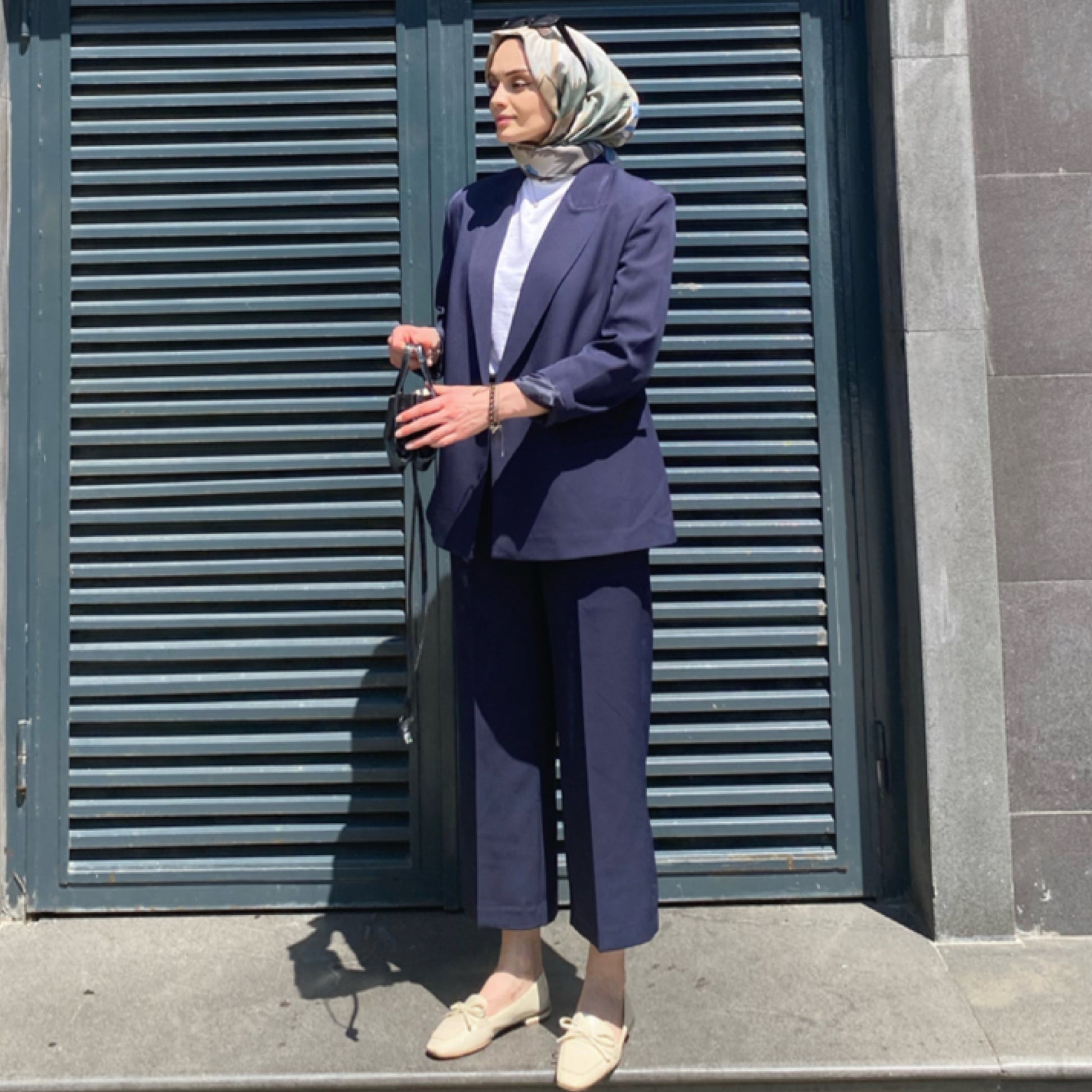 Lacivert - Blazer Takım