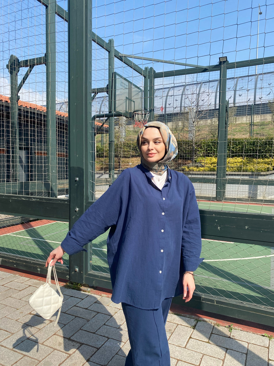Mavi - Keten İkili Takım
