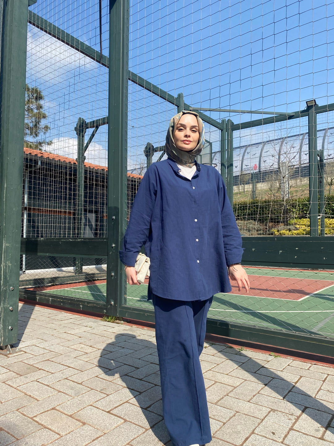 Mavi - Keten İkili Takım