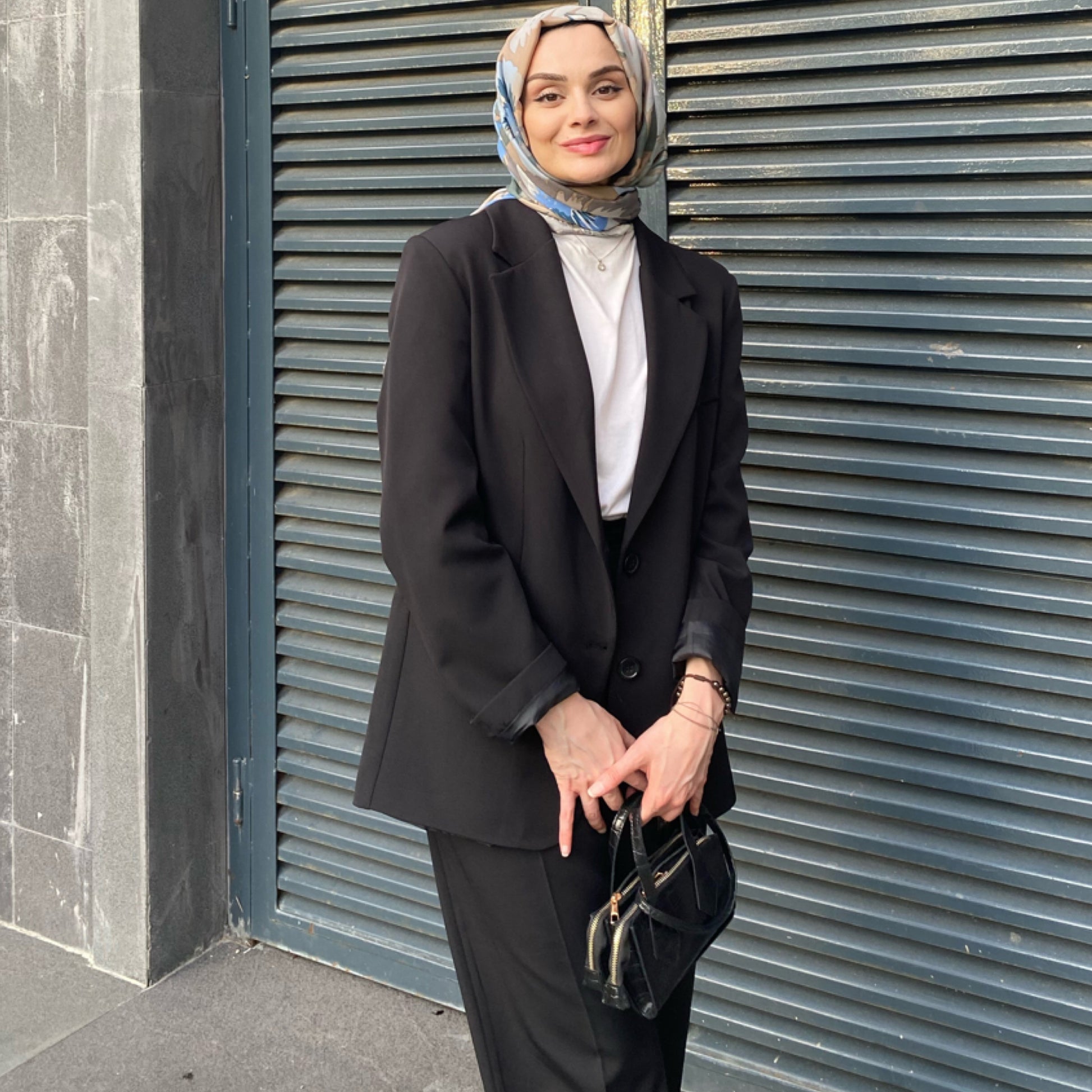 Siyah - Blazer Takım
