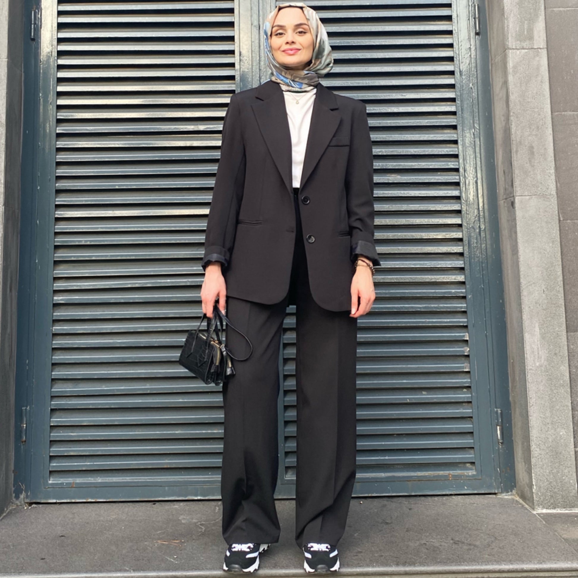 Siyah - Blazer Takım