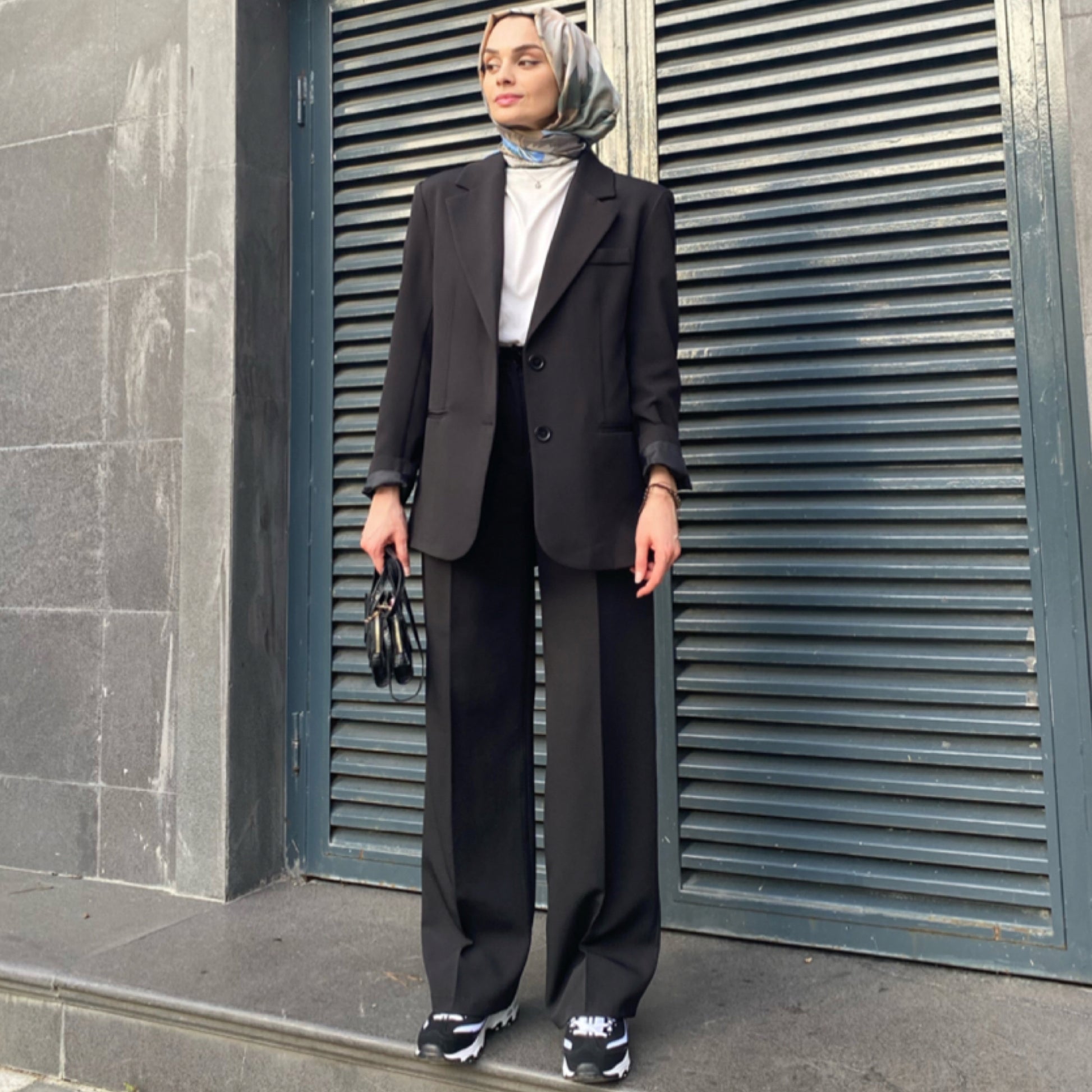 Siyah - Blazer Takım