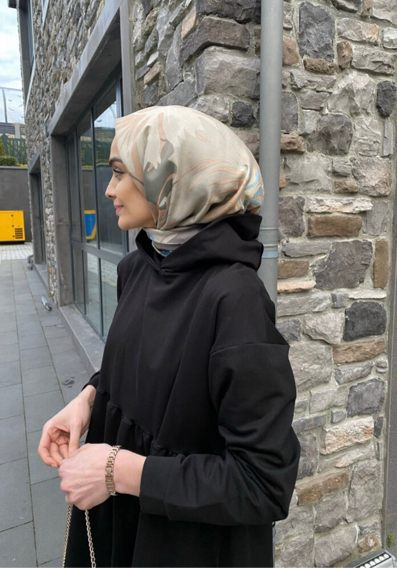 Robalı Kapüşonlu Sweat